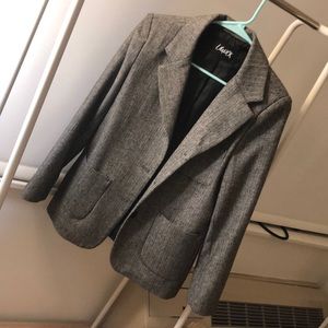 Grey vintage style blazer